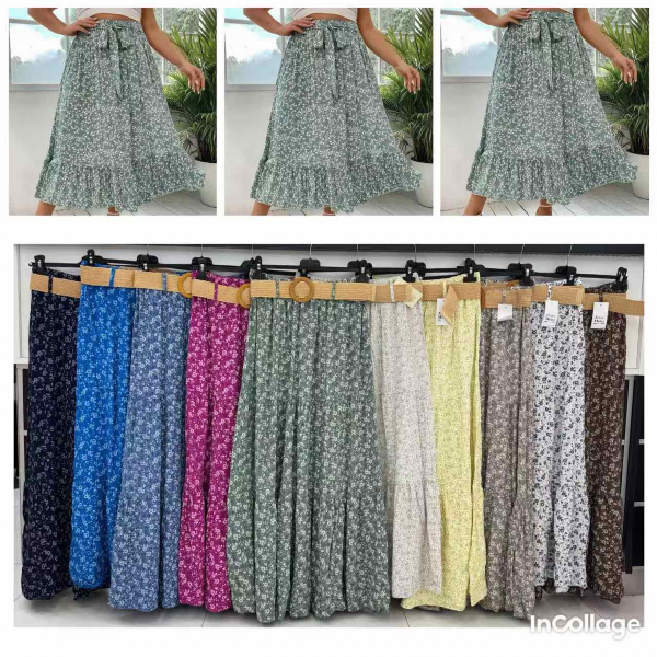 Spódnice damskie (Włoskie produkt) Roz Standard, Mix Kolor Paczka 5 szt